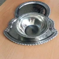 سینی و کاسه سماور
