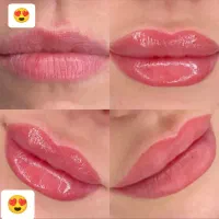 میکرو بلیدینگ و شید لب حرفه ای - نتیجه طبیعی