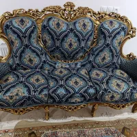 فروش مبلمان کلاسیک 12نفره|مبلمان خانگی و میز عسلی|انار, |دیوار