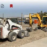 بابکت حمل نخاله توسط خاور کامیون گودبرداری کل کرج