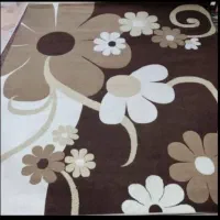 گلیم فرش طرح گل