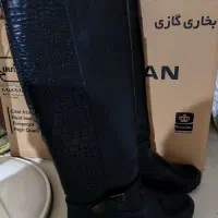 بوت بلند زنانه چرم