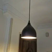 لوستر تک شعله مشکی