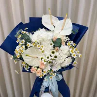 فروش ویژه بوکت گل طبیعی تخفیف دار امشب ۳۵۰ به بالا