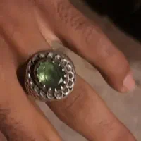 انگشتر نقره کوارتز لیمویی چند رنگ|جواهرات|خاش, |دیوار