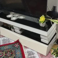 میز تلوزیون دوتیکه  چوب هایگلاس|میز تلویزیون|رشت, حومه رشت|دیوار