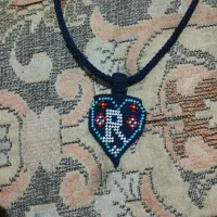 گردن بنددست بافت به قیمت250000هزارت|زیورآلات و اکسسوری|ایرانشهر, |دیوار