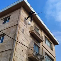 نصب حلب دیواره. پیچ و رولپلاک سنگ.نانو عایق. راپل