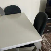 میز نهار خوری ۱۰ نفره با صندلی