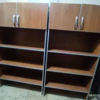قفسه کتابخونه جنس ام دی اف|کتابخانه، شلف، قفسه‌های دیواری|تهران, جیحون|دیوار