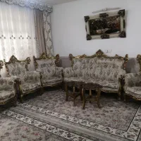 مبل هفت نفره|مبلمان خانگی و میز عسلی|هشتگرد, هشتگرد قدیم|دیوار