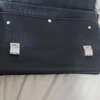 کیف اداری چرم مشکی دارای بند رو دوشی|کیف، کفش، کمربند|ری, صفاییه (چشمه علی)|دیوار