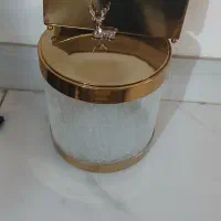 سطل اشغال همراه جای کاغذ دستمالی نو