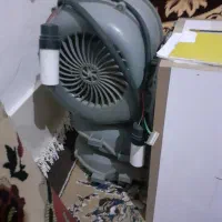 فن دو موتور حلزونی خازن دار