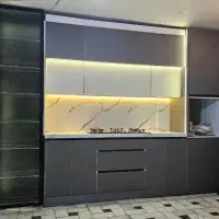 کابینت و تخت کم جا در حد نو سالم