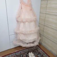 فروش لباس تور بچه گانه صورتی|لباس|شیراز, گلشن|دیوار