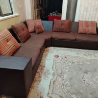 مبل راحتی و ویترین