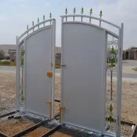 ساخت انواع درب حیاتی|مصالح و تجهیزات ساختمان|محمدبار, |دیوار