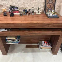 میز کار/تحریر MDF طرح چوب با کشوی ریلی