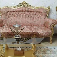 مبلمان ۹ نفره چوب راش در حد|مبلمان خانگی و میز عسلی|تهران, علی‌آباد|دیوار