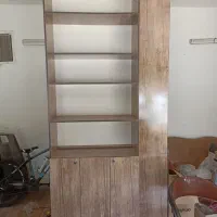 دکور|کتابخانه، شلف، قفسههای دیواری|یزد, |دیوار