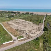 زمین ساحلی در الماس درخشان شرق گیلان منطقه آزاد|فروش زمین و ملک کلنگی|لاهیجان, کوی خزر|دیوار