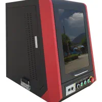 دستگاه لیزر فایبر مارکینگ حکاکی و برش طلا و نقره