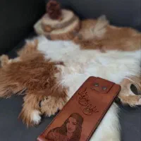 کیف چرم شتری