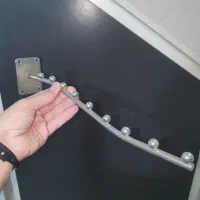 چوب لباسی،چوب کار،شاخک،تیله ای،گیره دار|بندرخت و رختآویز|قم, باجک سه|دیوار