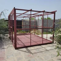 اسکلیت کامل کانکس ۳×۵ارتفاع ۳