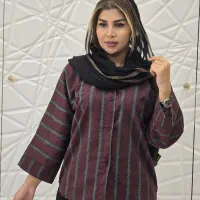 پیراهن باکسی راه راه