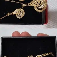 نیم ست دسبند انگشتر طلا