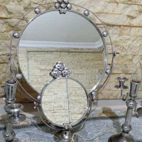 آینه و شمعدان