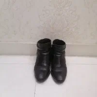 نیم بوت چرم  سایز 37