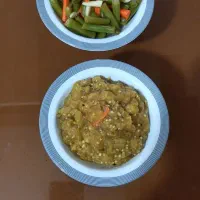 ترشی لیته دودی و لوبیا