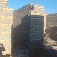 سلام دوستان ۲۰۵زمین که حدود ۱۰۰متر ساخته شده|فروش زمین و ملک کلنگی|کرباسک, |دیوار