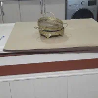 سماور زغالی سینی مسی|صنایع دستی و سایر لوازم تزئینی|مراغه, |دیوار