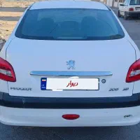 206 SD V8 سفید مدل 90|خودرو سواری و وانت|زاهدان, |دیوار