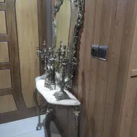 آینه کنسولی بسیار شیک و کم جا|بوفه، ویترین، کنسول|اصفهان, برازنده|دیوار
