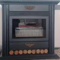 بخاری گازی شومینه بزرگ