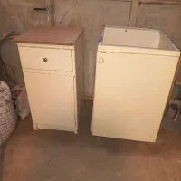 کابینت فلزی. آهنی. زمینی تمیز