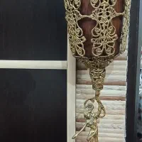 جا دستمالی و سطل آشغال برنز اصل