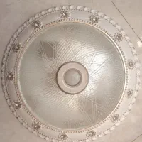 چراغ سقفی 2لامپ سنسور دار و ساده در چند طرح