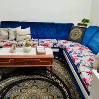 مبلمان راحتی مدل ال کاملا سالم