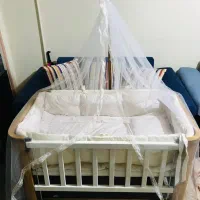 تخت و گهواره نوزاد چوبی مدل میلان جودیکو JUDYCO|تخت و صندلی بچه|تهران, قاسم‌آباد|دیوار