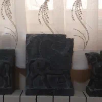 مجسمه سنگی دست ساز هخامنشی|مجسمه، تندیس، ماکت|تهران, جی|دیوار