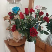 گل رز|گل مصنوعی|تبریز, |دیوار