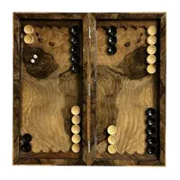 تخته نرد ریشه گردوی منبتکاری