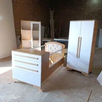 ست نوزاد مدل دنیز|تخت و سرویس خواب|ارومیه, |دیوار