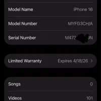 ایفون ۱۶ نرمال ۱۲۸|موبایل|تبریز, |دیوار
